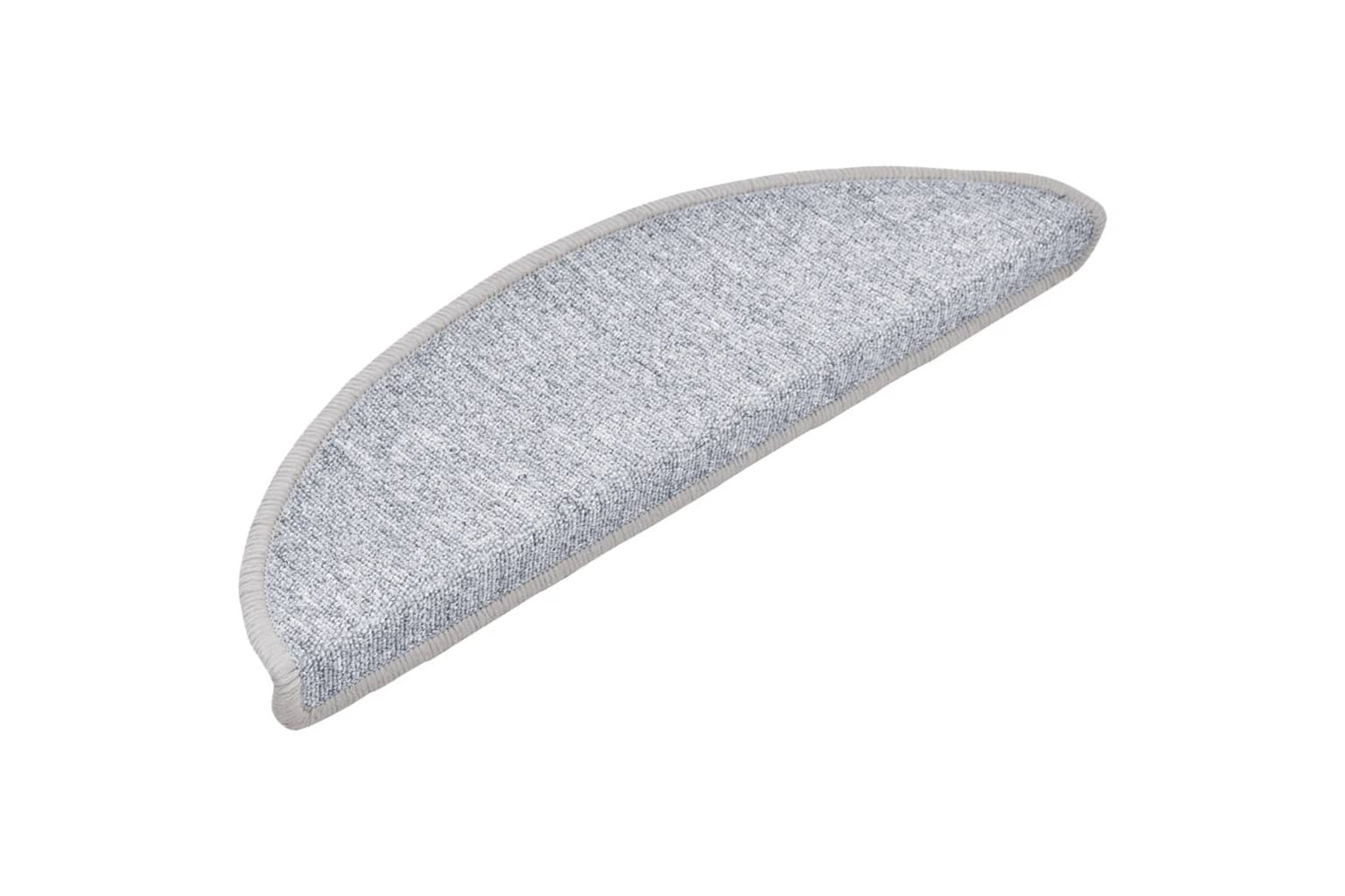 vidaXL 133879 Carpet Stair Treads 15 Pcs Light Grey 56x17x3cm-2