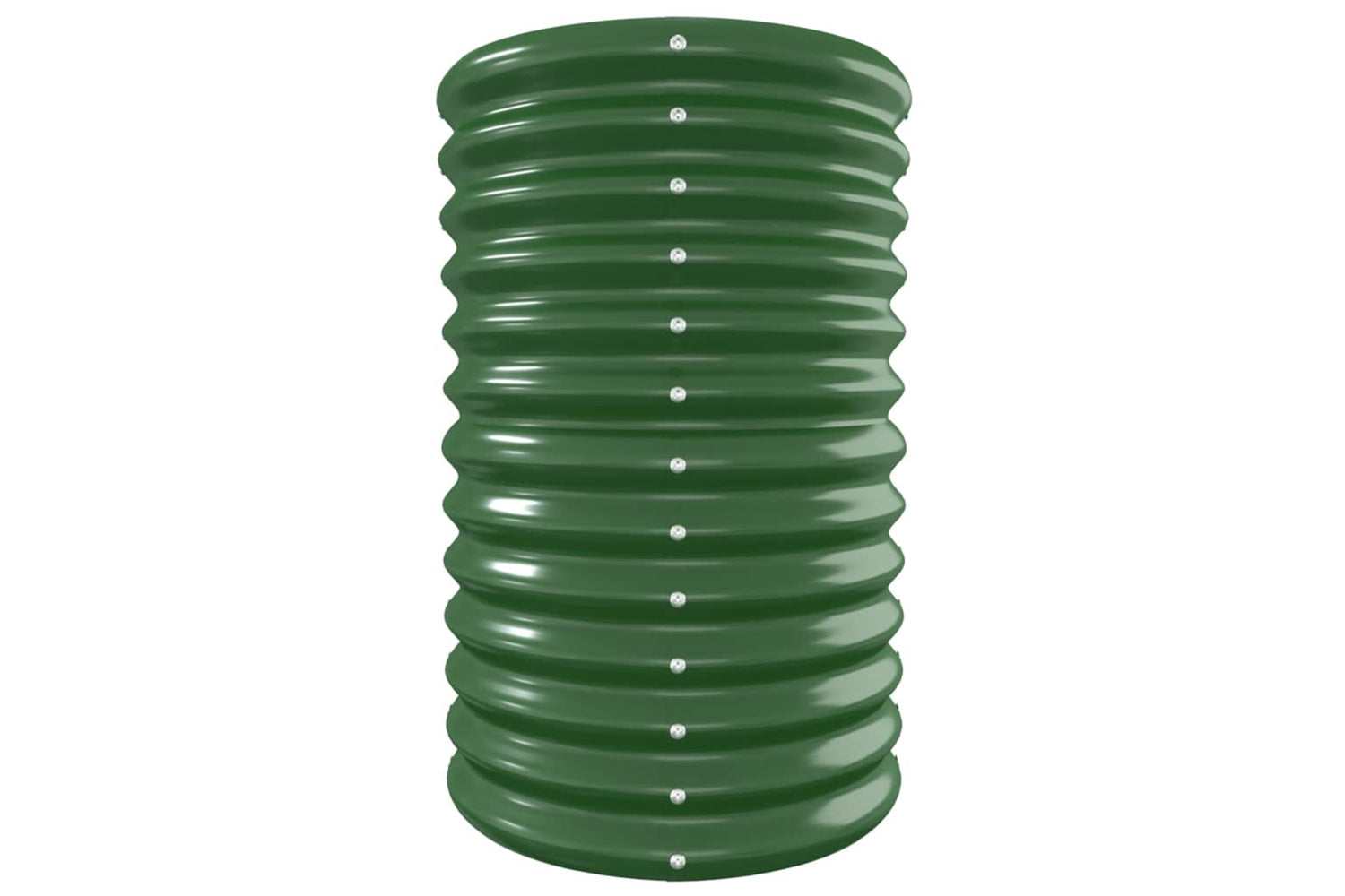 vidaXL 318908 Garden Raised Bed Powder-coated Steel 332x40x68cm Green-3