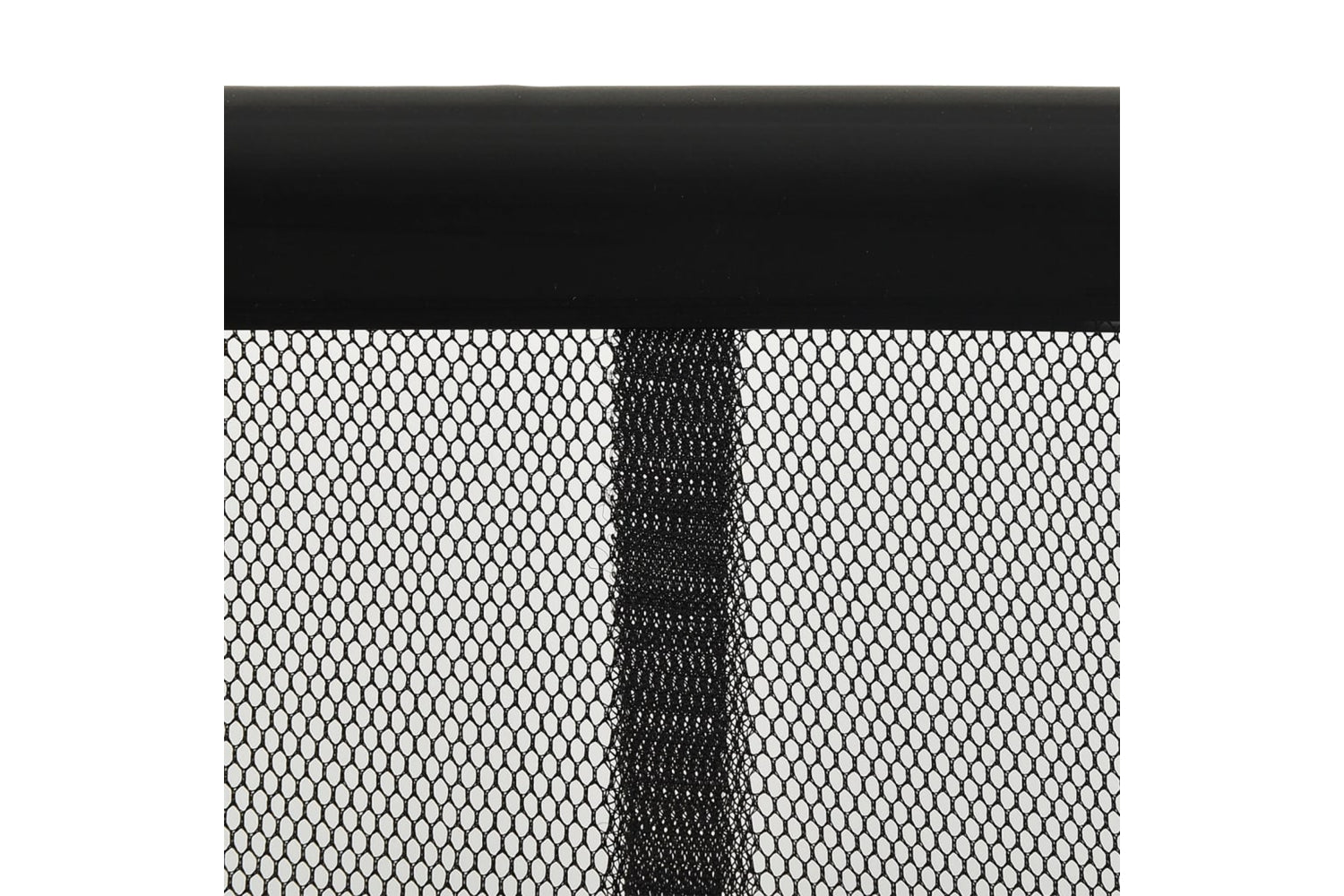 vidaXL 148711 Insect Door Screen With 5-piece Mesh Curtain Black 120x240cm-3
