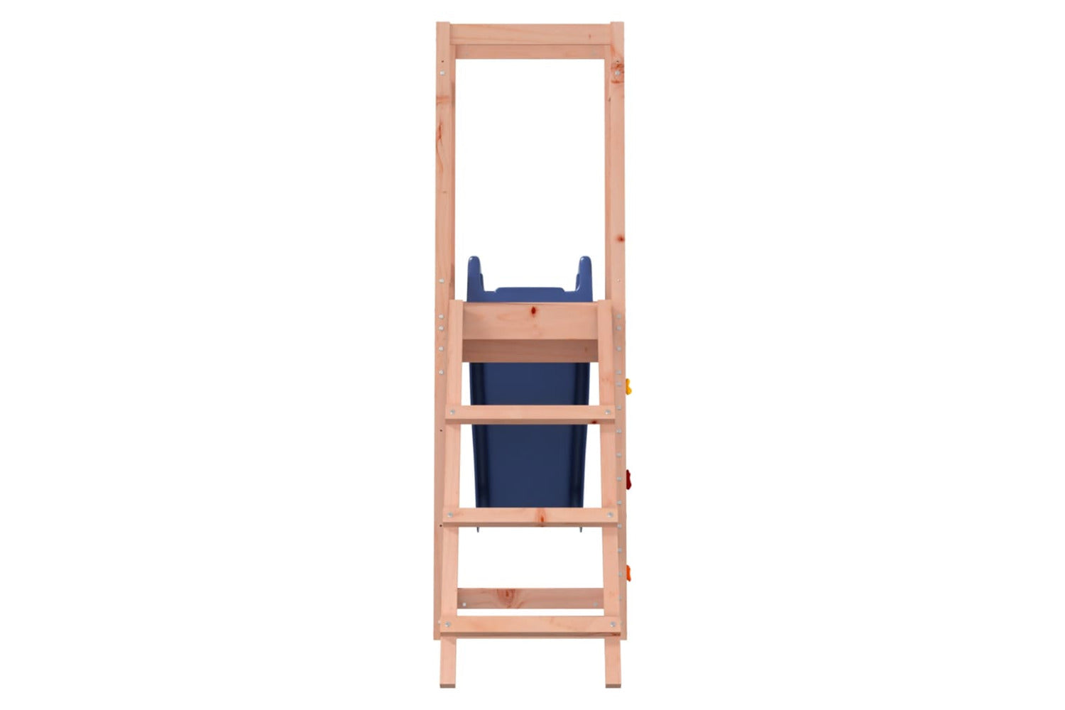 Vidaxl 3155913 Playhouse With Slide Rockwall Solid Wood Douglas-5
