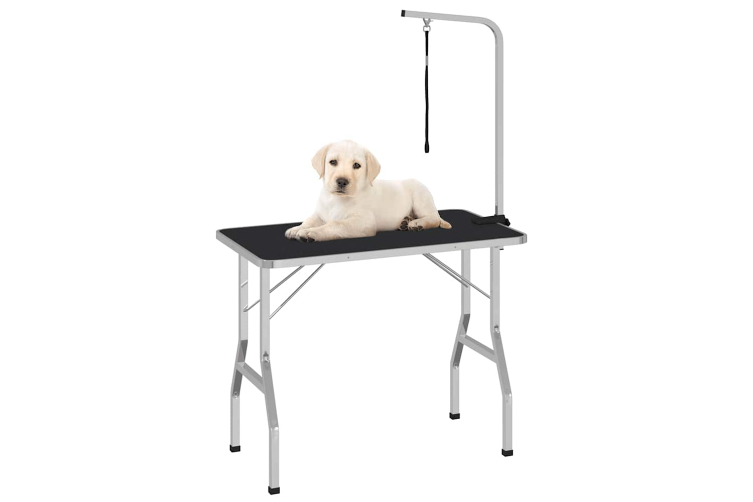 Vidaxl 171065 Adjustable Dog Grooming Table With 1 Loop-2