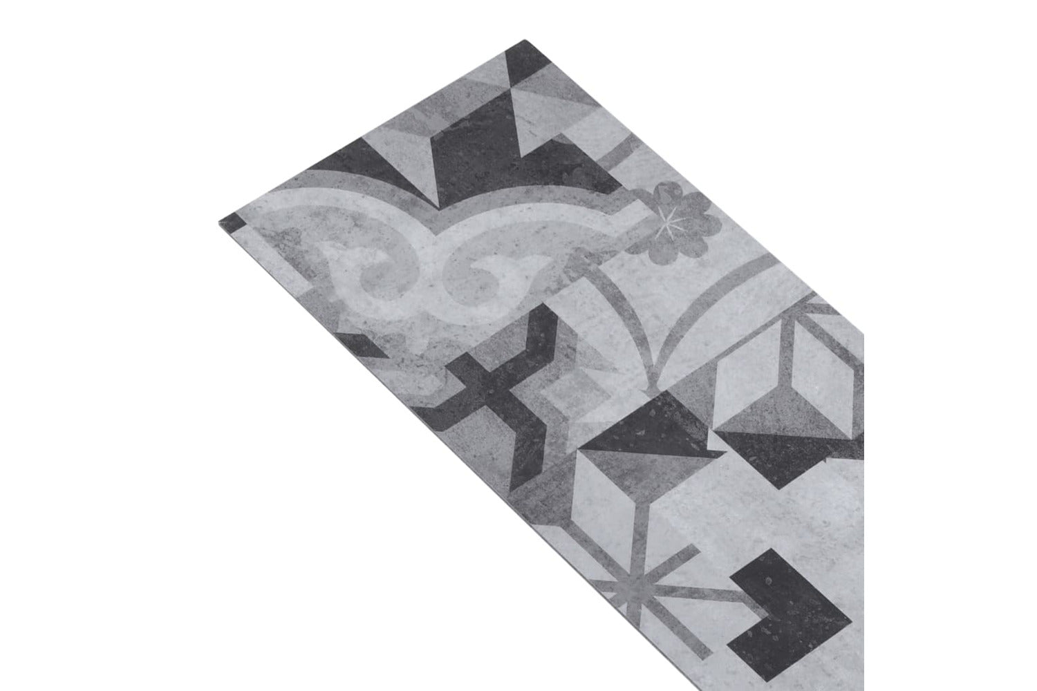 Vidaxl Pvc Flooring Planks 4.46 MÂ² 3 Mm Self-adhesive Grey Pattern-4