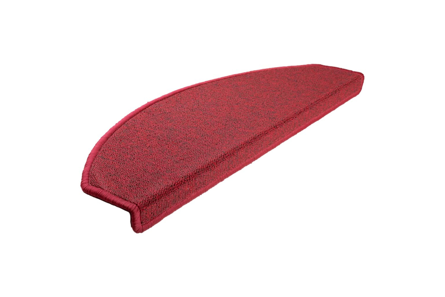 vidaXL 133889 Carpet Stair Treads 15 Pcs Bordeaux Red 65x24x4cm-2