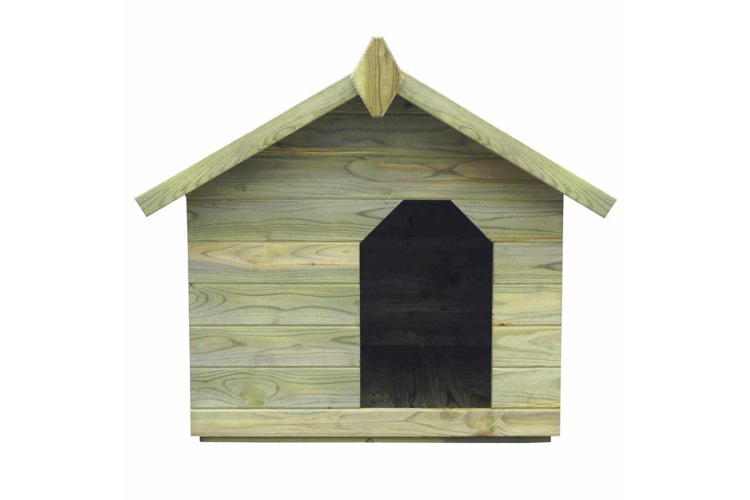 Vidaxl 45150 Garden Dog House With Opening Roof Impregnated Pinewood-2
