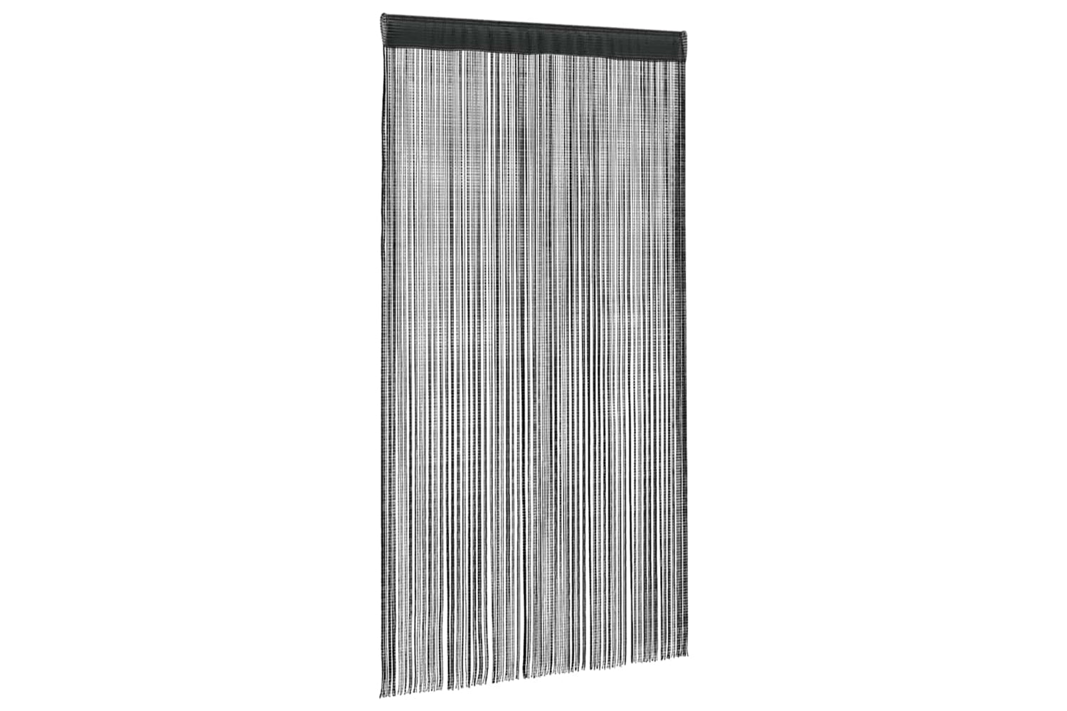 vidaXL 132401 String Curtains 2 Pcs 140x250cm Black-2