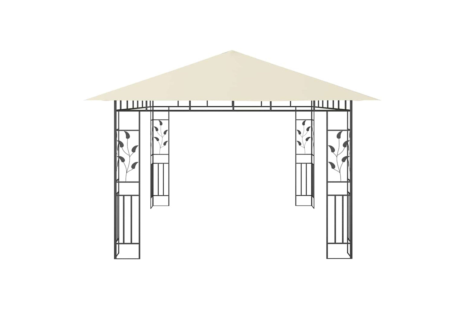 Vidaxl 47970 Gazebo With Mosquito Net 4x3x2.73 M Cream 180 G/mâ²-4