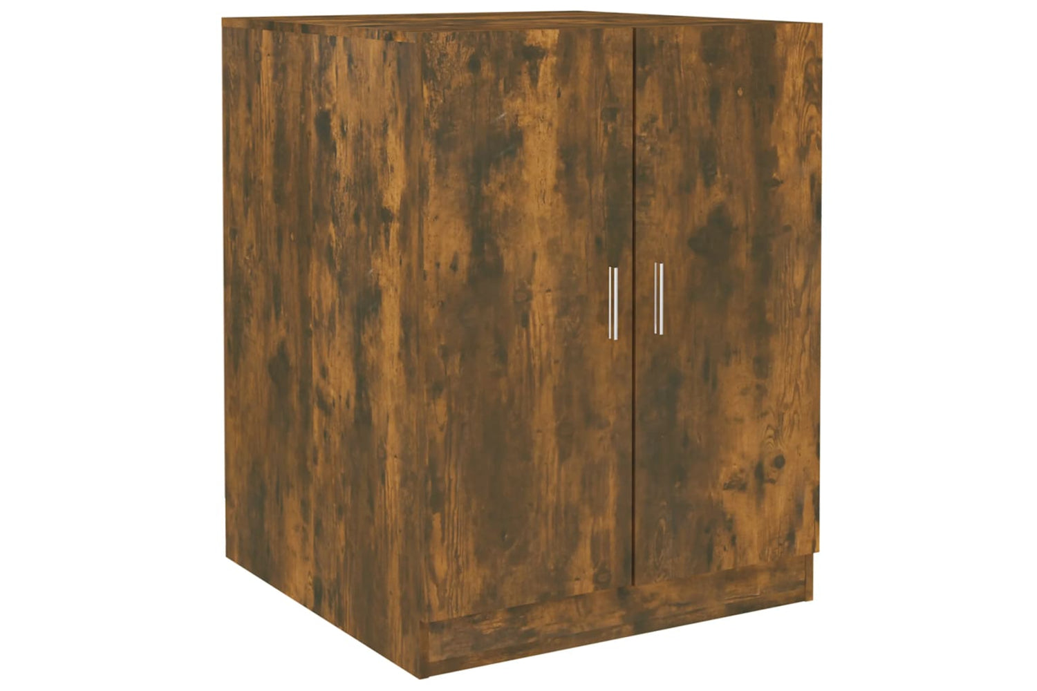 Vidaxl 3120182 Washing Machine Cabinet Smoked Oak Engineered Wood-8