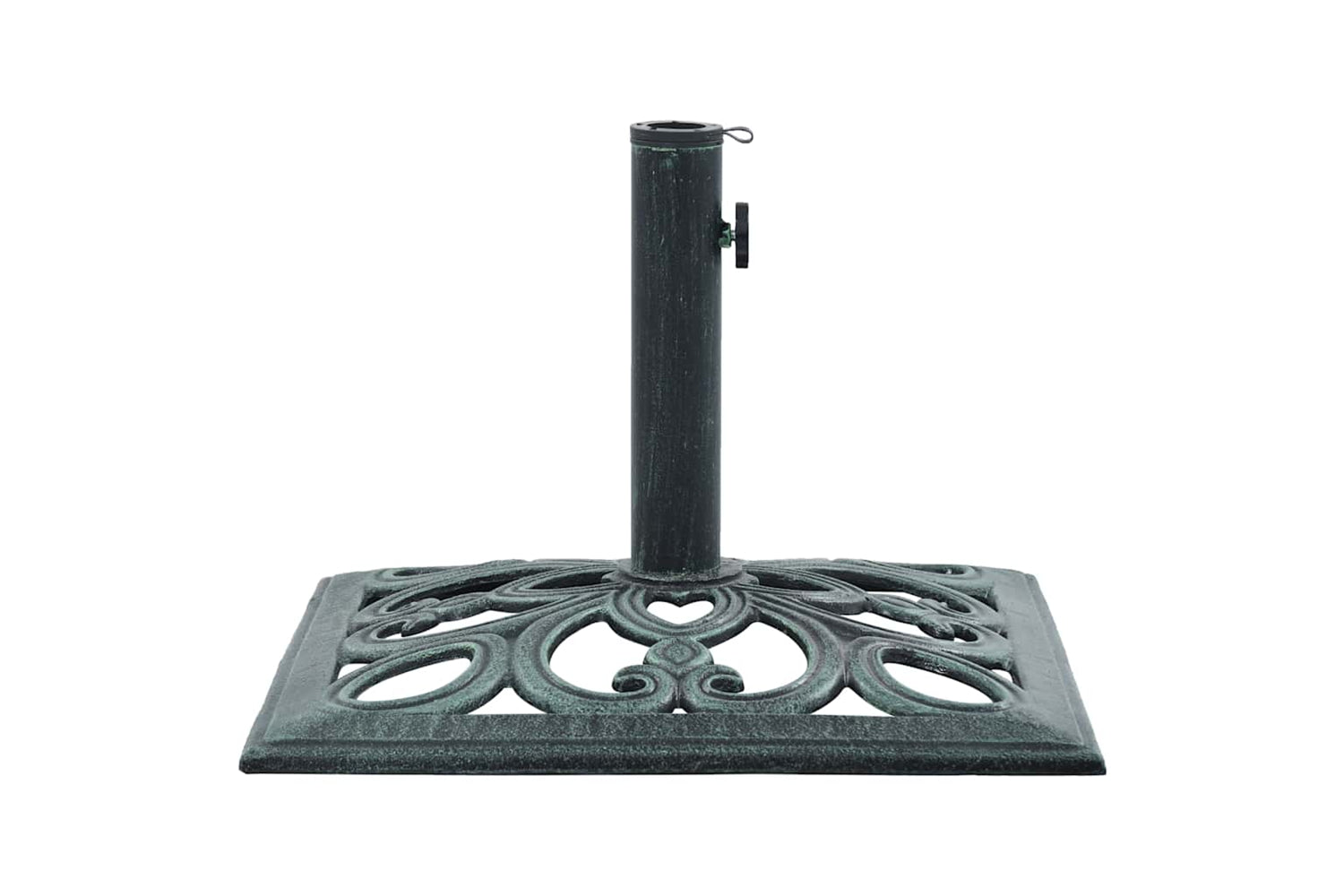 vidaXL 47866 Umbrella Base Green 12 Kg 49cm Cast Iron-4
