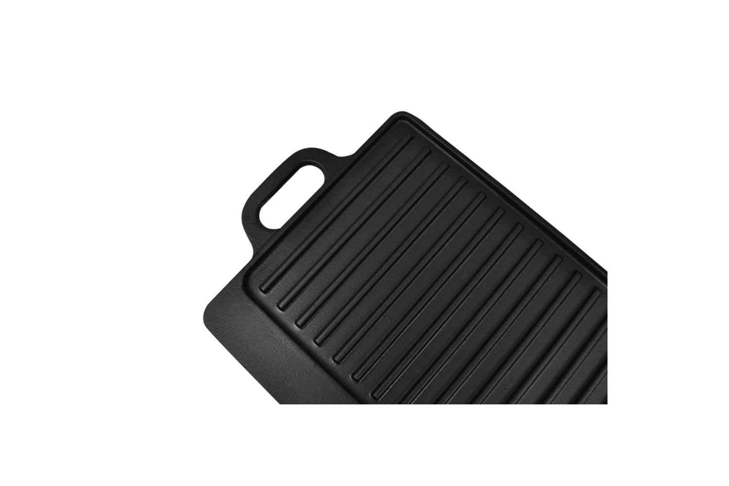 vidaXL 50126 Grill Platter Cast Iron Reversible 50x23cm-4