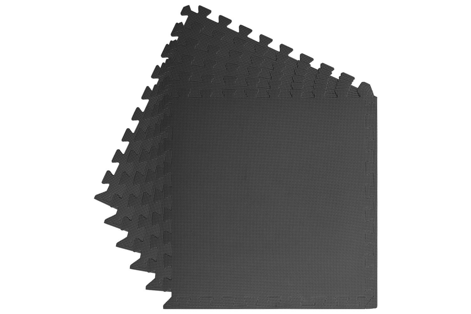 vidaXL 92461 Floor Mats 6 Pcs 2.16 ÃƒÂƒÃ‚ÂžÃ‚Â¡ Eva Foam Black-4