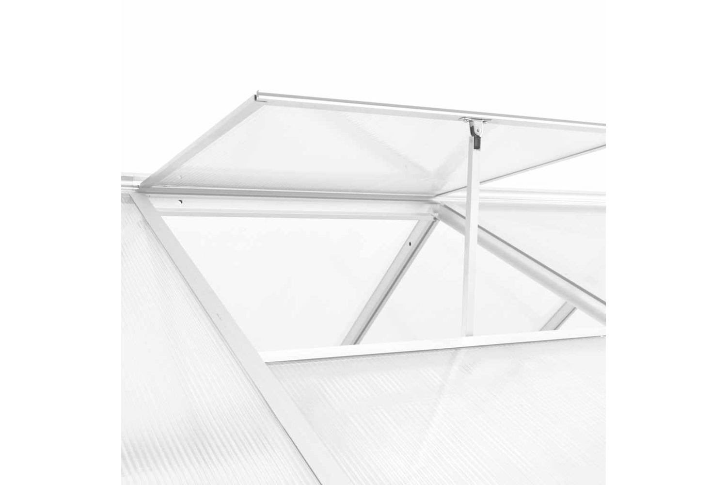 Vidaxl Greenhouse Aluminium 421x190x195 Cm 15.6 MÂ³-5