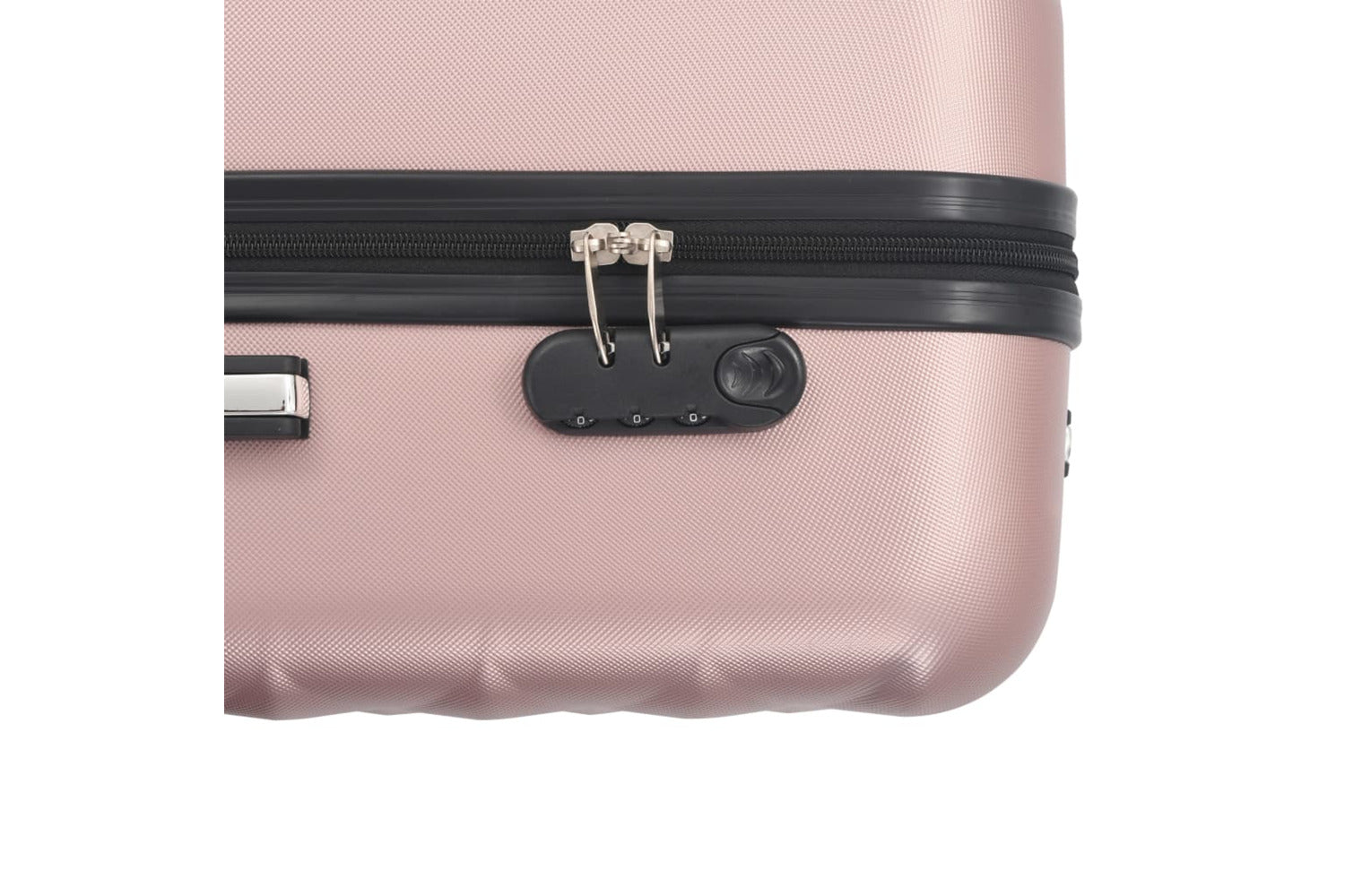 Vidaxl 91888 Hardcase Trolley Set 3 Pcs Rose Gold Abs-8