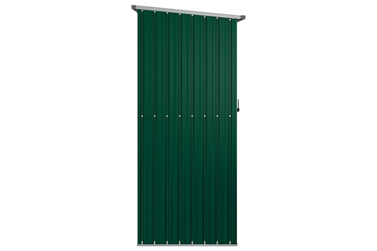 vidaXL 150903 Garden Shed Green 180.5x97x209.5cm Galvanised Steel-4