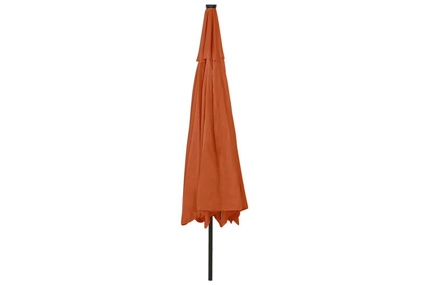 vidaXL 312535 Outdoor Parasol With Led Lights And Metal Pole 400cm Terracotta-5