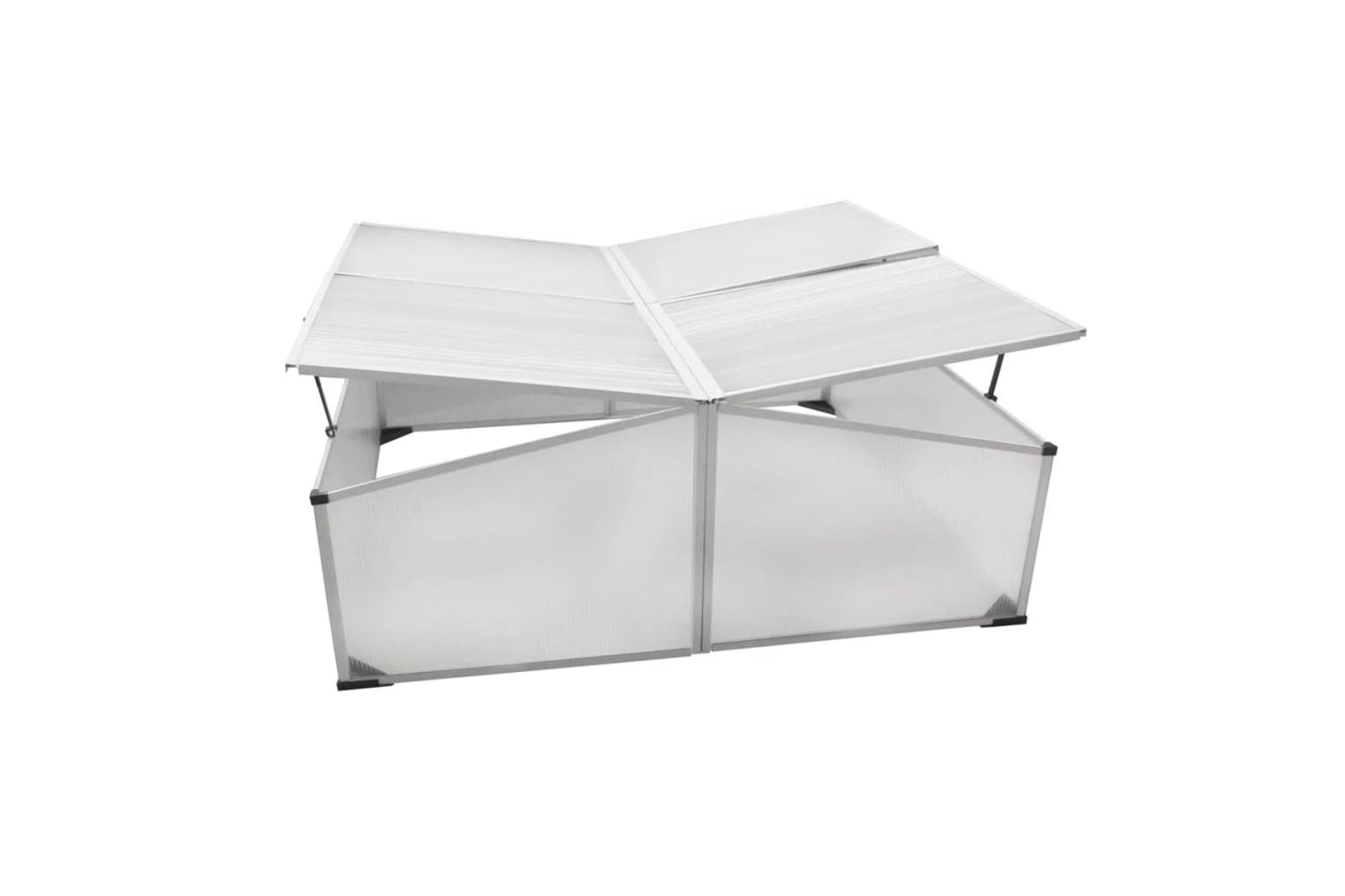 vidaXL 40214 Cold Frame 4 Lids 108x110x41cm-3