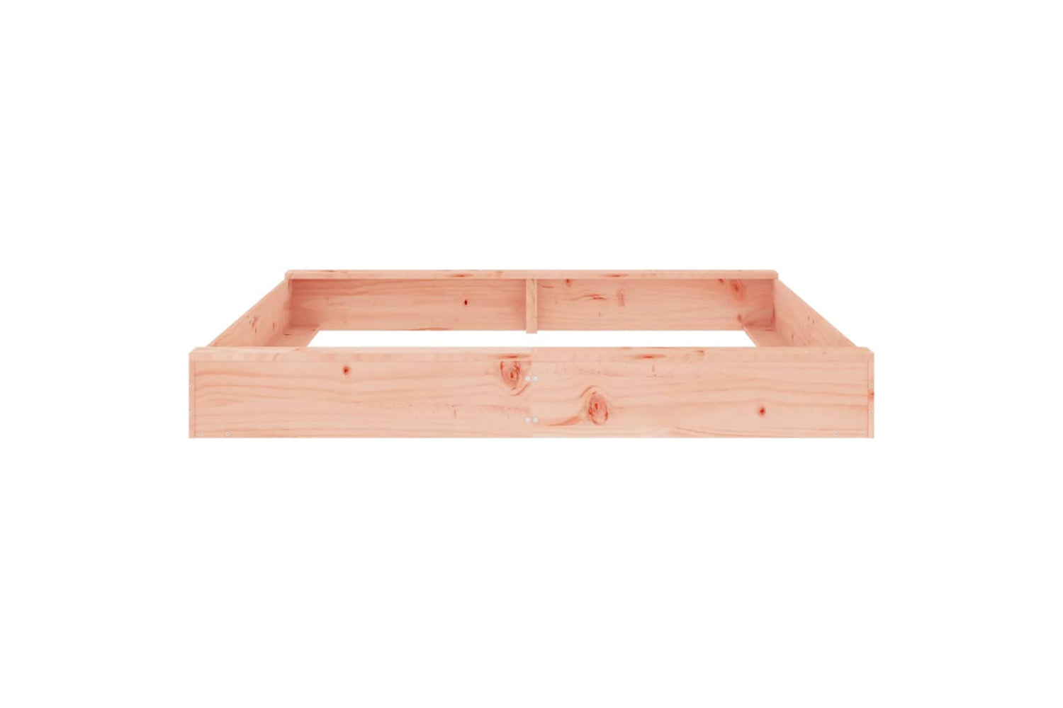 vidaXL 825042 Sandbox With Seats Square Solid Wood Douglas-3