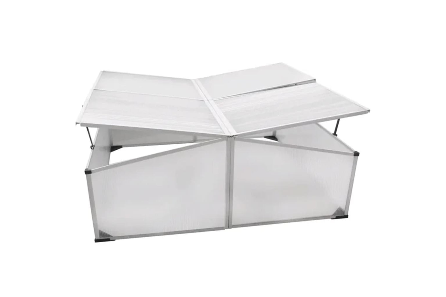 vidaXL 40214 Cold Frame 4 Lids 108x110x41cm-5