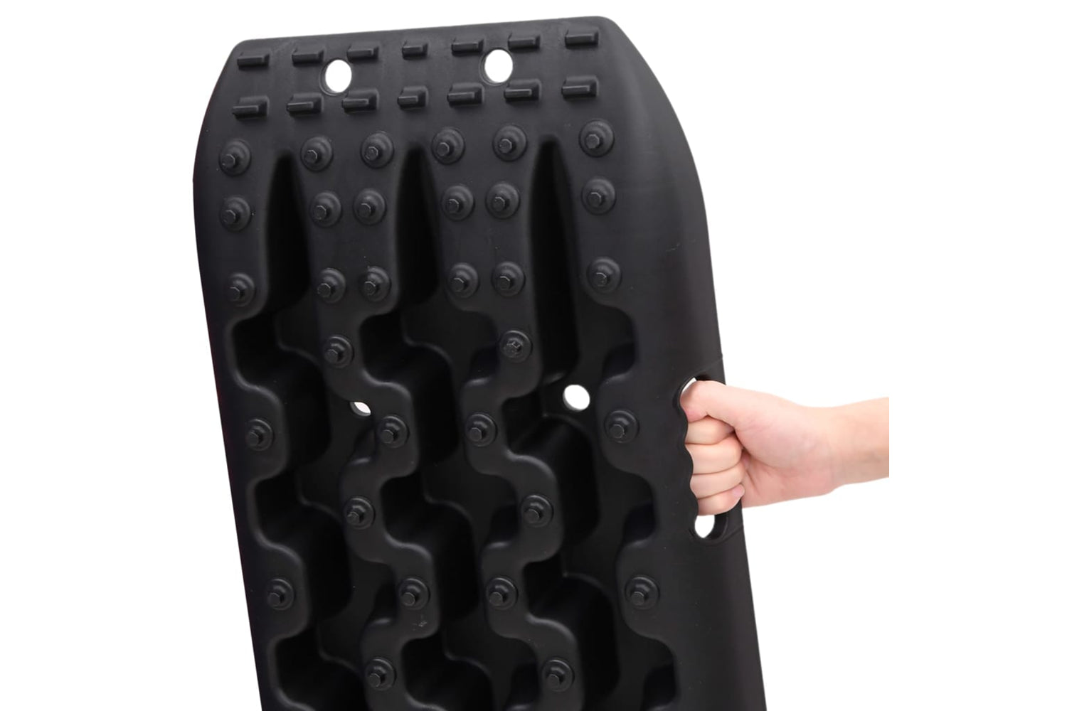 vidaXL 210774 Traction Boards 2 Pcs Black 106x30.5x7cm Nylon-7