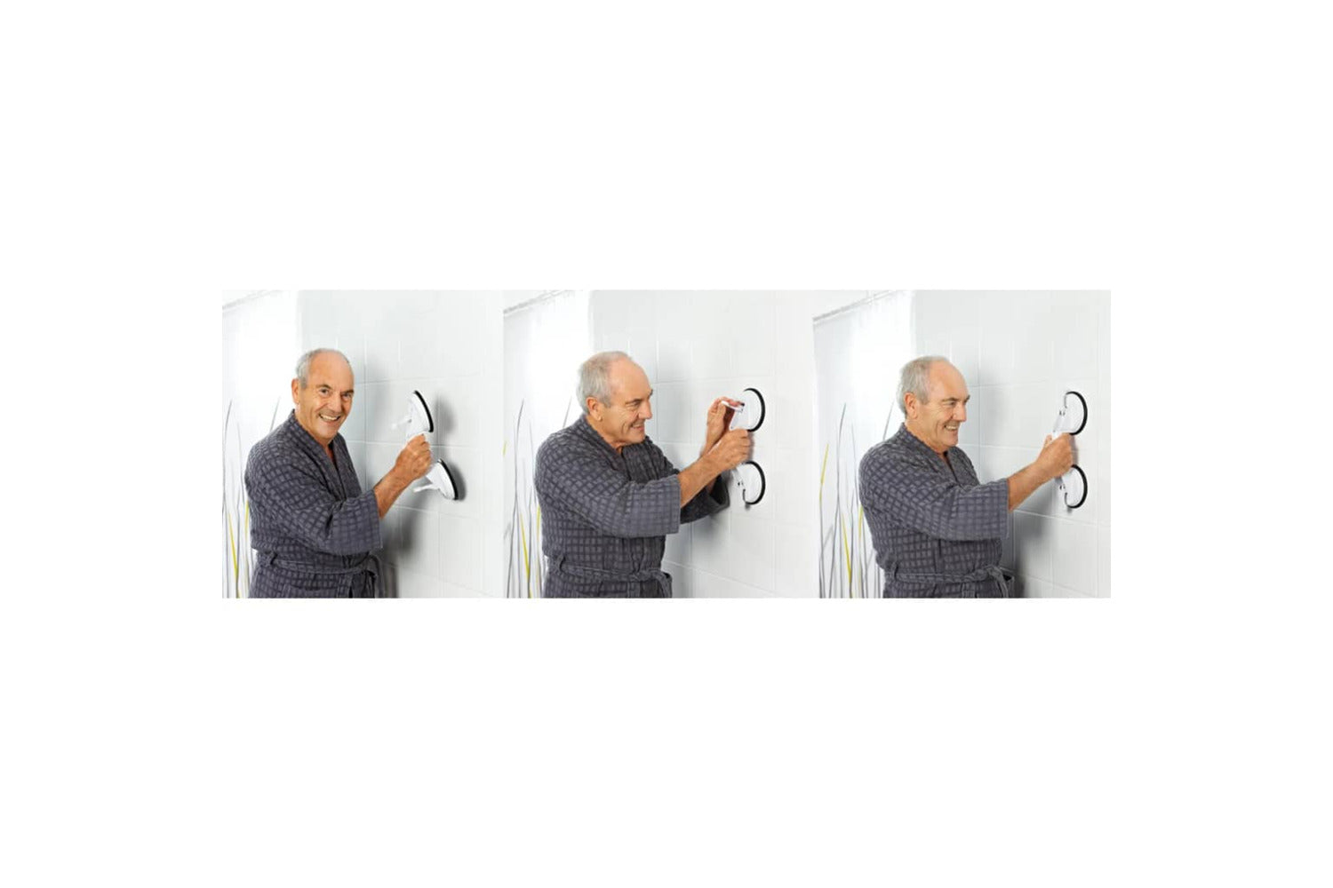 Ridder Telescopic Suction Grab Rail 12 Cm 100 Kg A0150301-2