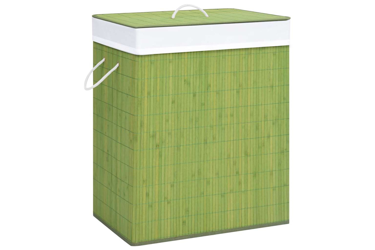Vidaxl 320754 Bamboo Laundry Basket Green 83 L-2