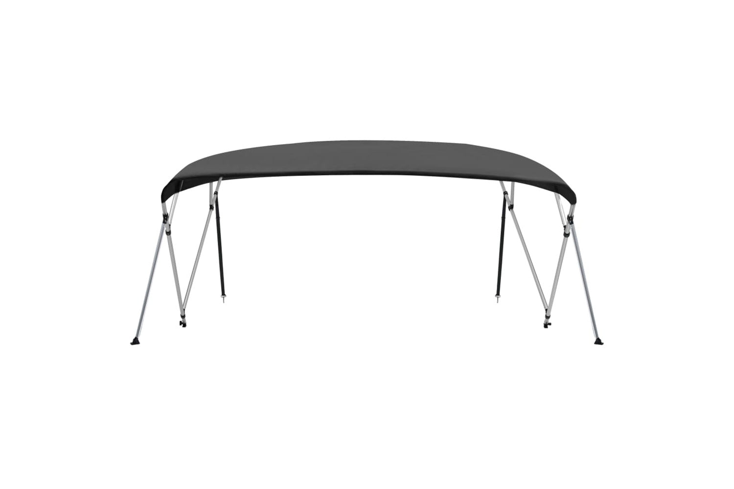 vidaXL 93142 4 Bow Bimini Top Anthracite 243x(230-244)x137cm-3