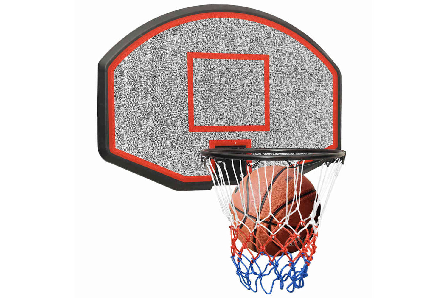 Vidaxl Basketball Backboard Black 71x45x2 Cm Polyethene-8
