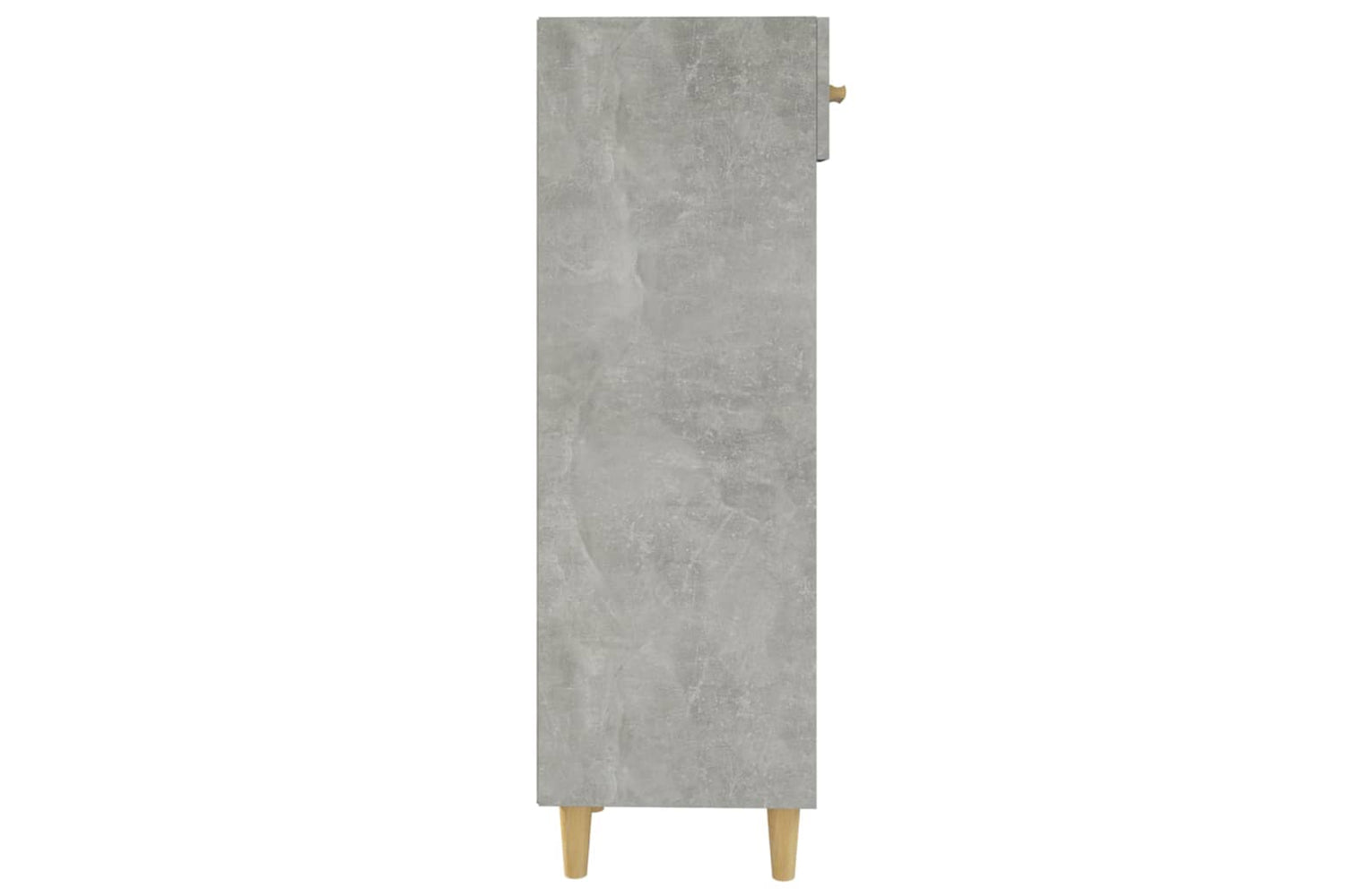 vidaXL 812802 Shoe Cabinet Concrete Grey 30x35x105cm Engineered Wood-4