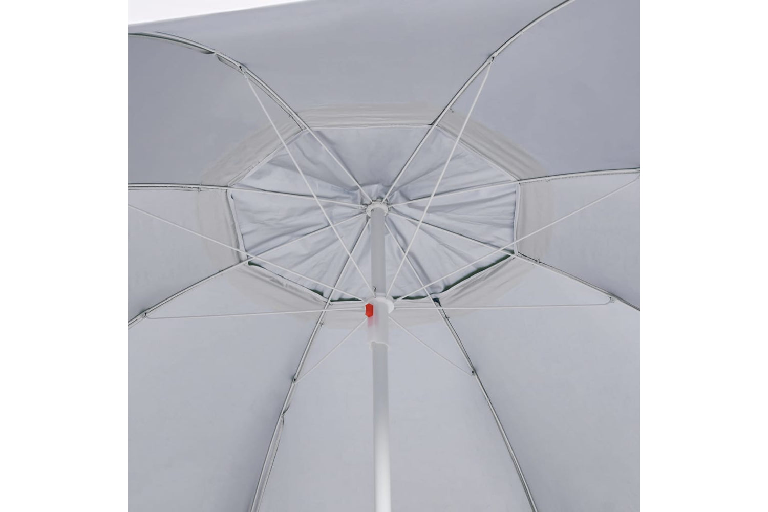 vidaXL 318838 Beach Umbrella With Side Walls Green 215cm-6