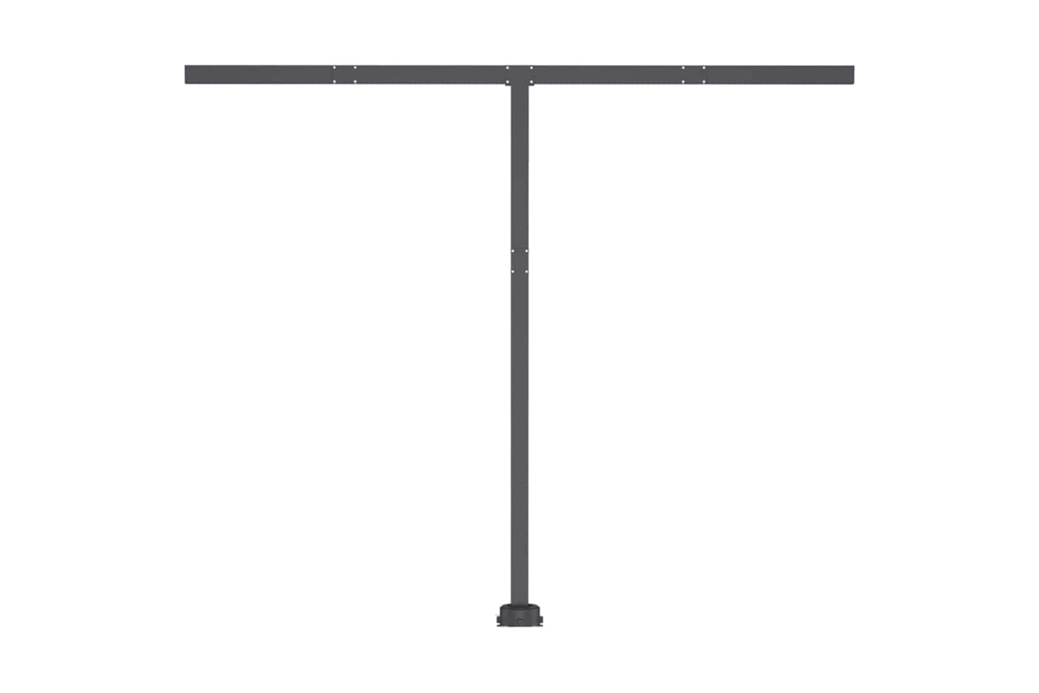 Vidaxl Manual Retractable Awning With Led 300x250 Cm Cream-8
