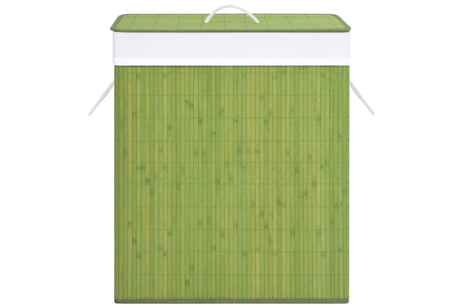Vidaxl 320754 Bamboo Laundry Basket Green 83 L-3