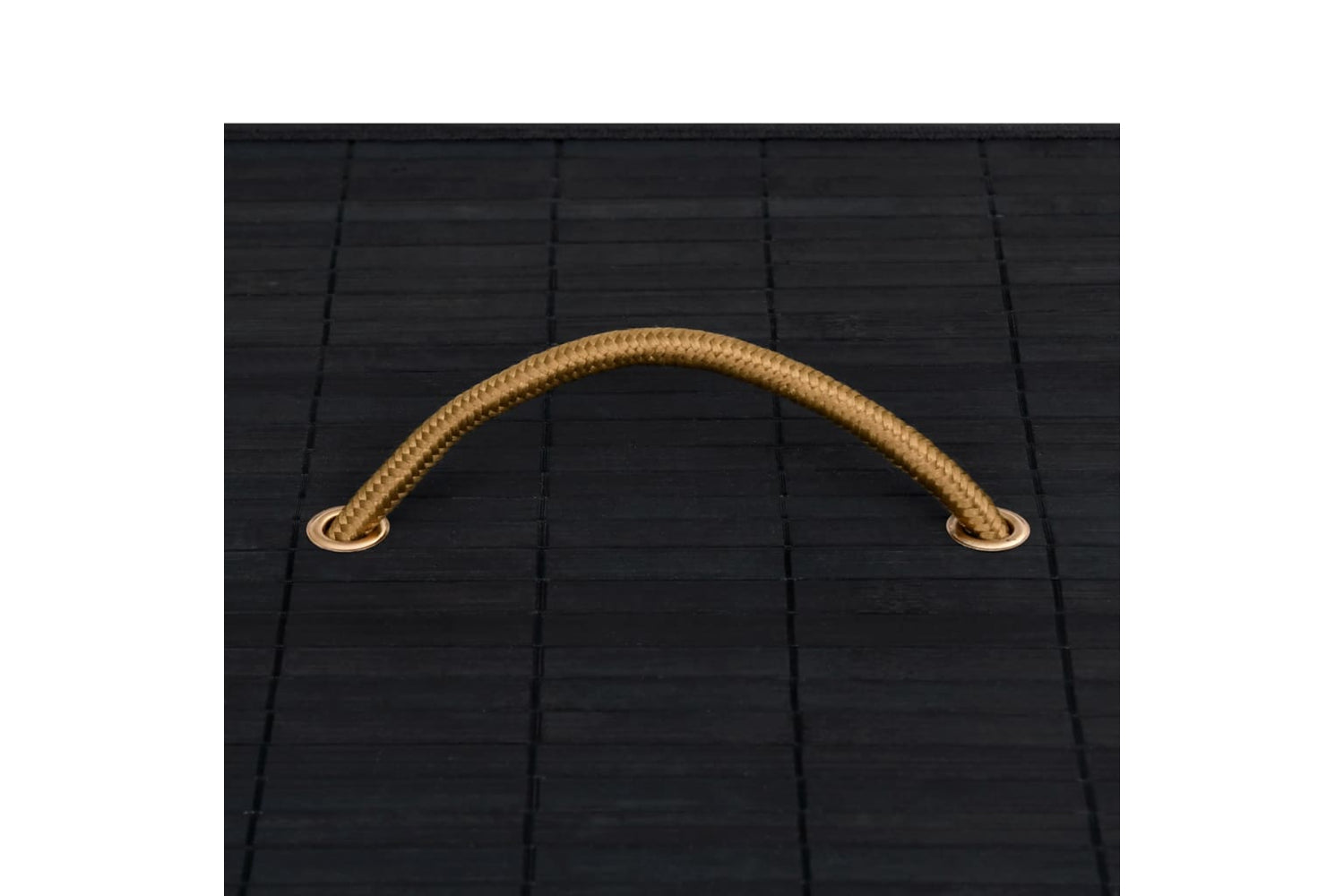 Vidaxl 320758 Bamboo Laundry Basket Black 83 L-6