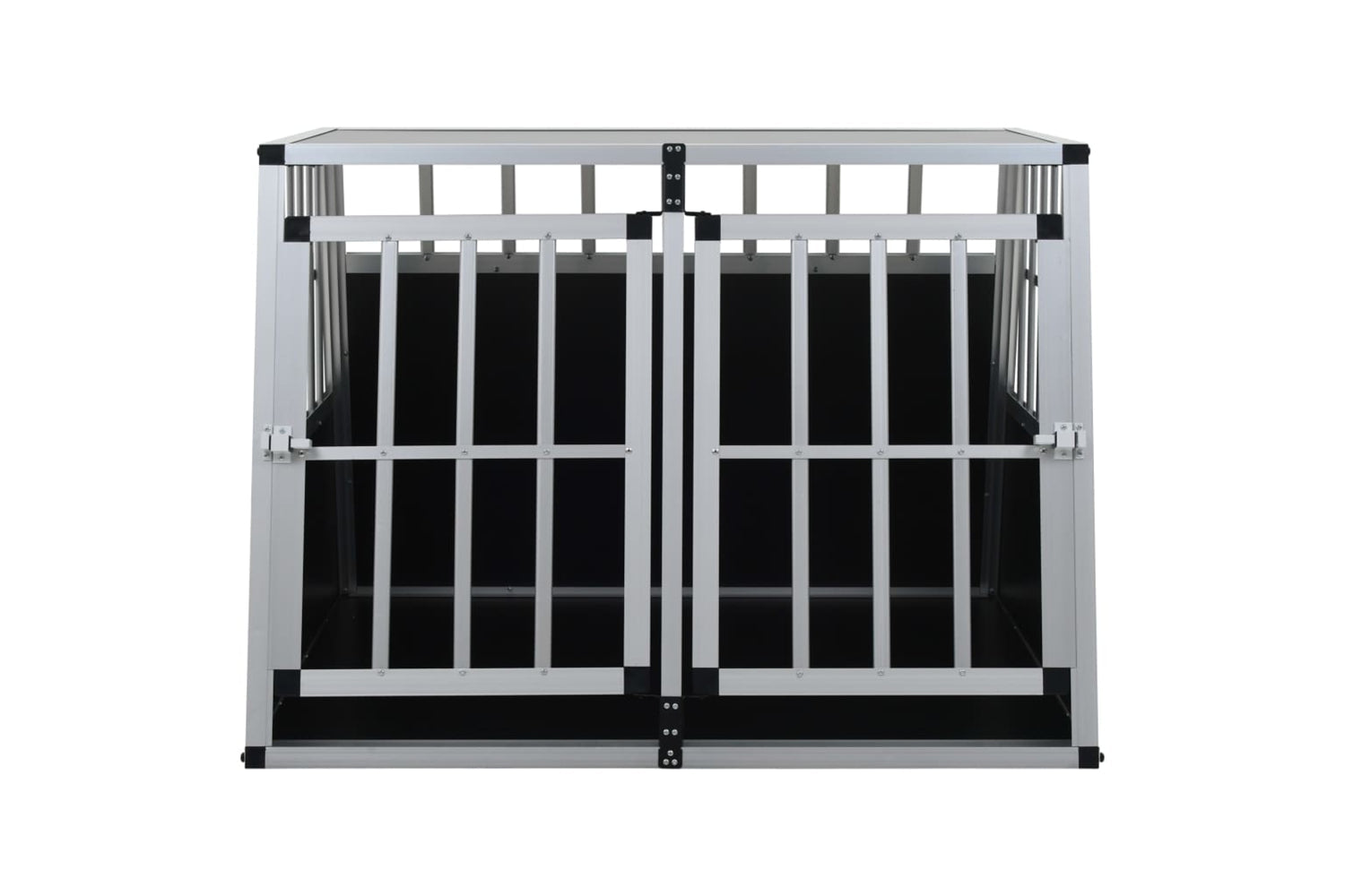 vidaXL 170665 Dog Cage With Double Door 94x88x69cm-3