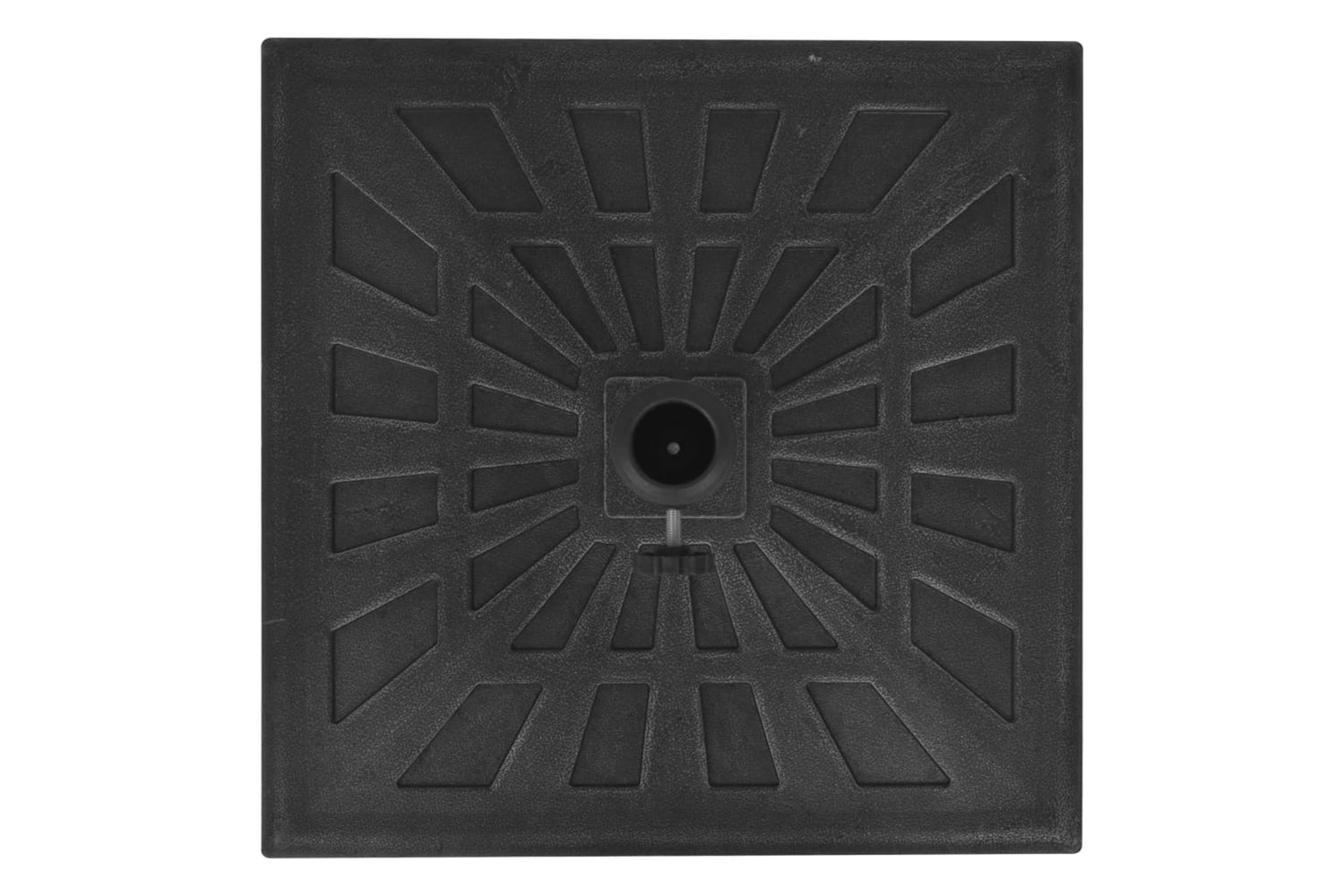 Vidaxl 43660 Parasol Base Resin Square Black 12 Kg-5