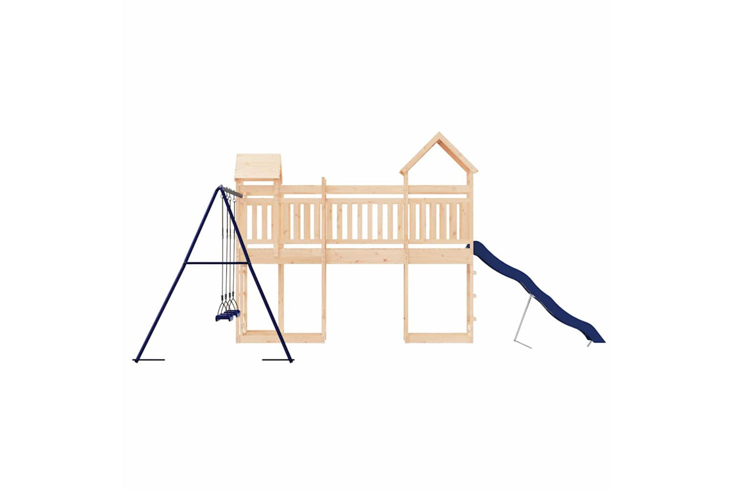 Vidaxl - 3156892 Outdoor Playset Solid Wood Pine-6