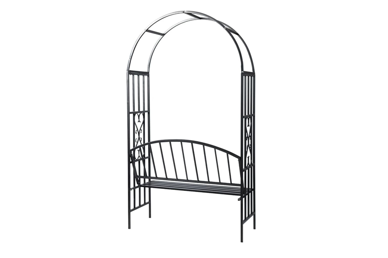 Vidaxl 40545 Garden Rose Arch With Bench-3