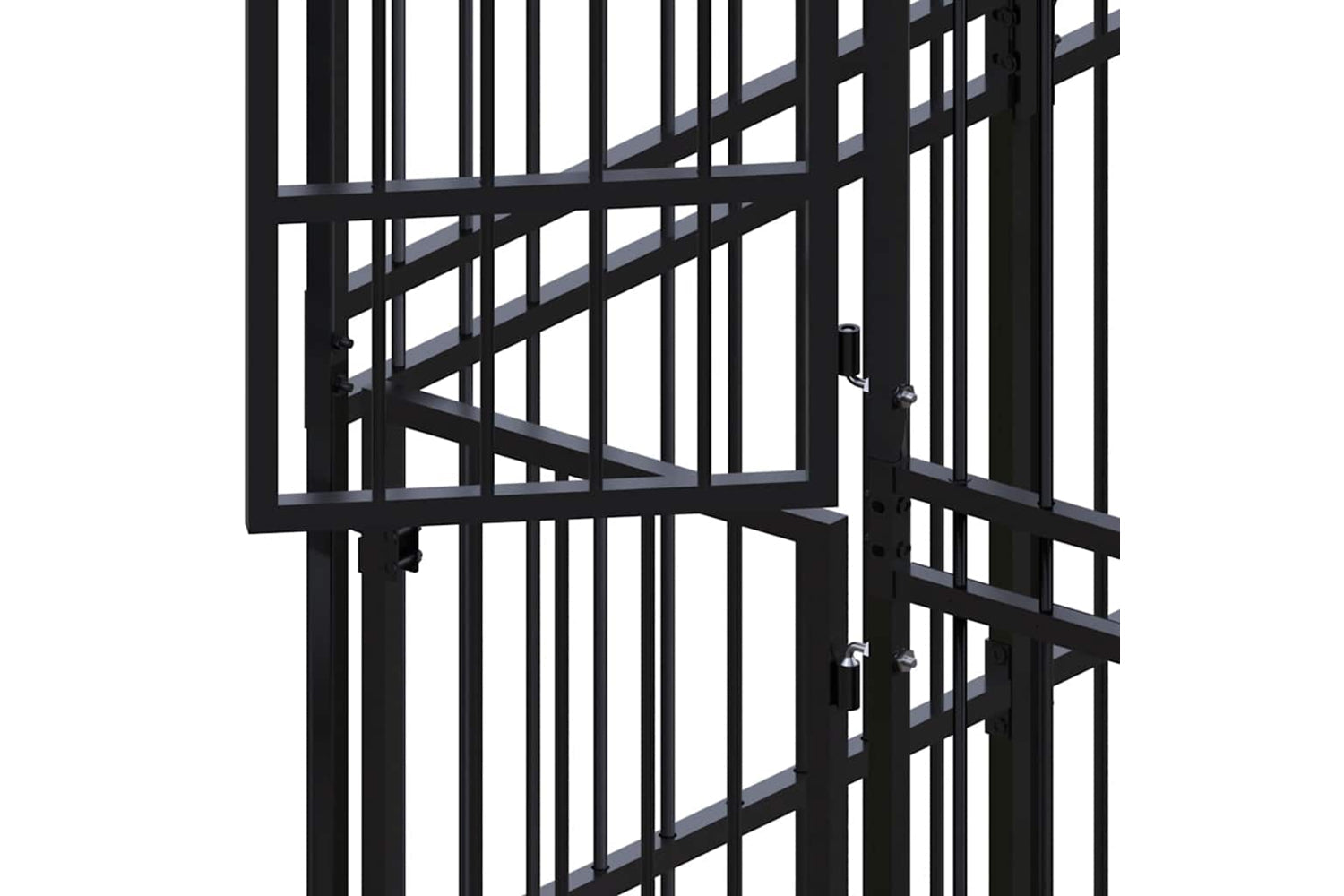 Vidaxl 3098009 Outdoor Dog Kennel Steel 92.16 M2-5