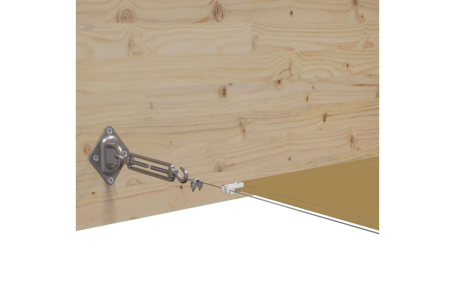 vidaXL 148259 Vertical Awning Beige 100x800cm Oxford Fabric-3