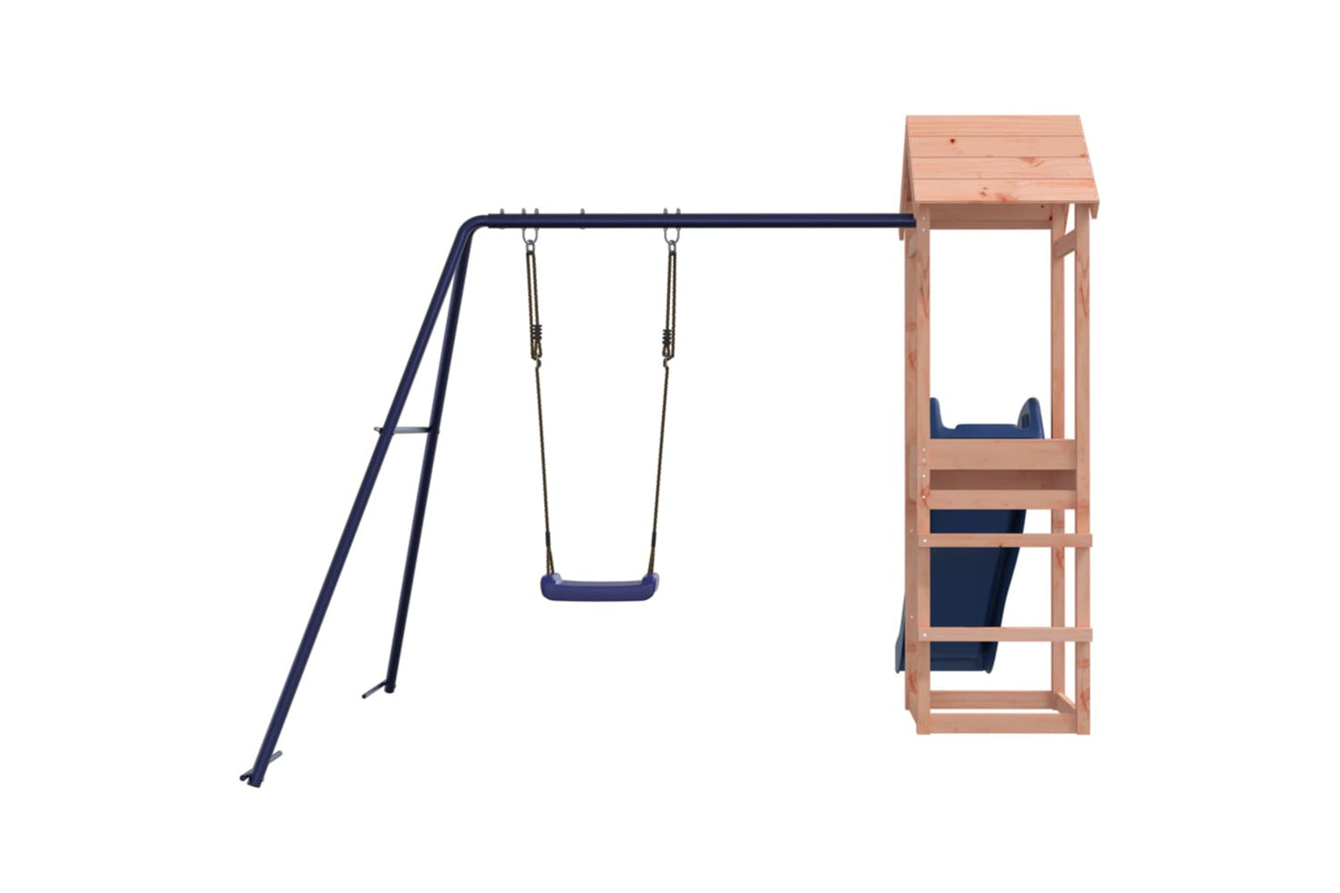 Vidaxl 3155856 Playhouse With Slide Swing Solid Wood Douglas-7