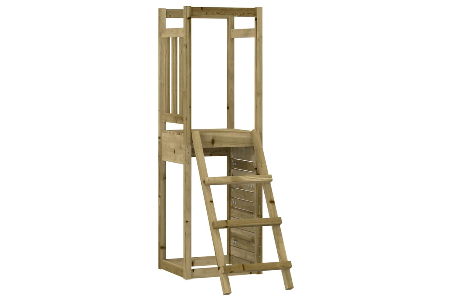 Vidaxl Outdoor Playset 53x46.5x169 Cm Impregnated Wood Pine-3