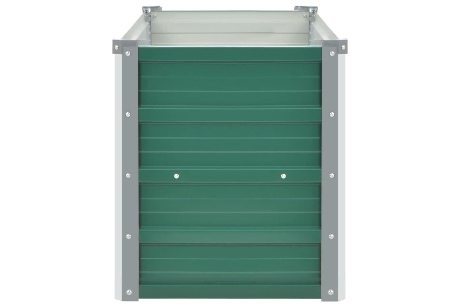 Vidaxl Garden Raised Bed Galvanised Steel 100x40x45 Cm Green-4