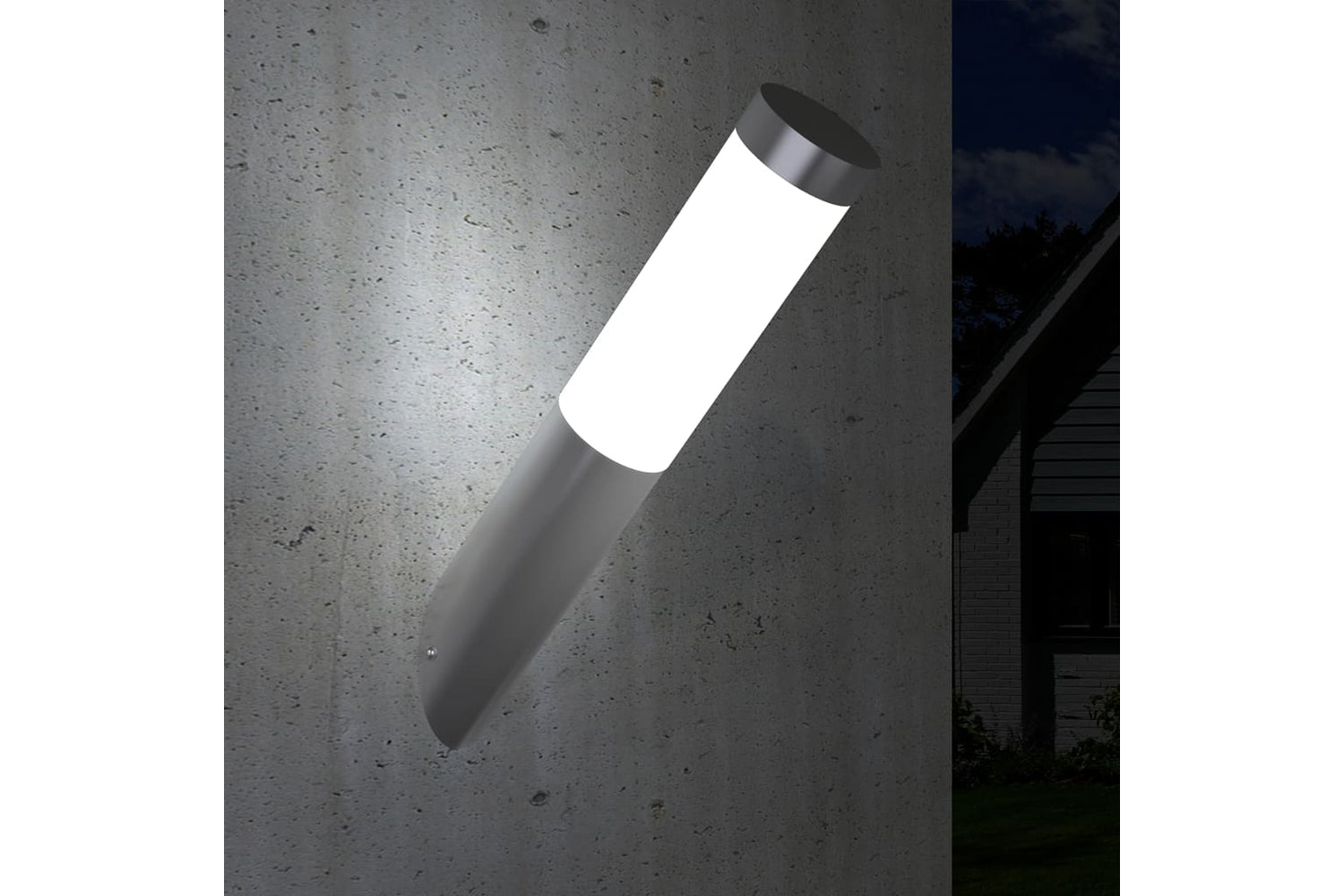 Vidaxl 40372 Wall Lamp Waterproof Stainless Steel 60 W-8