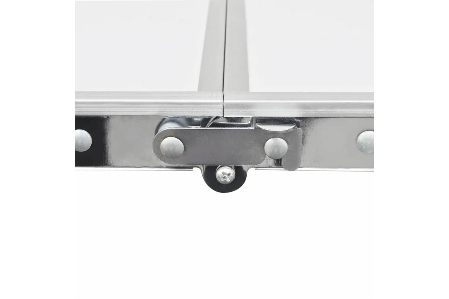 vidaXL 41325 Foldable Camping Table Height Adjustable Aluminium 120 X 60cm-3