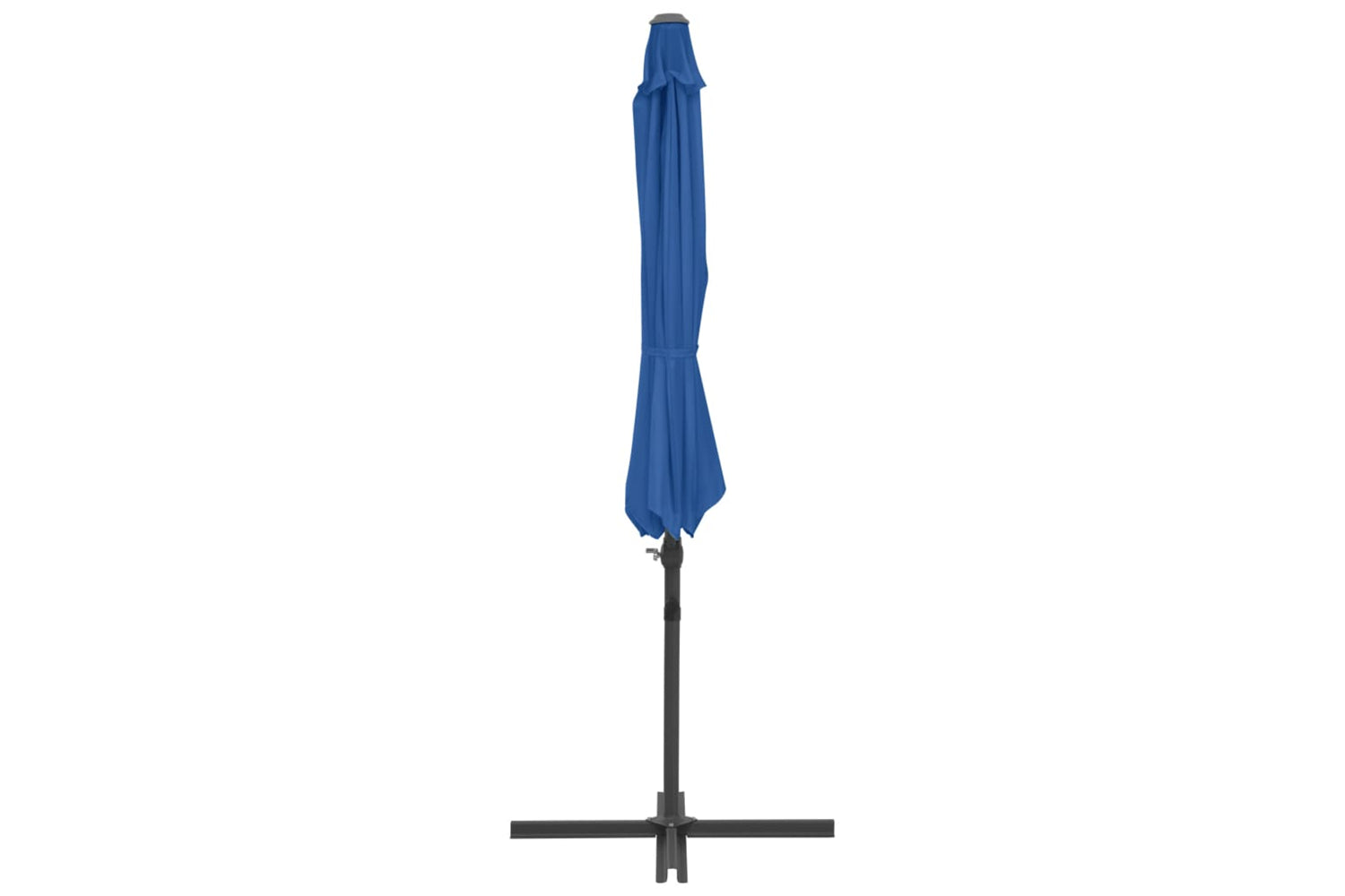 vidaXL 46999 Cantilever Umbrella With Steel Pole Azure Blue 300cm-4