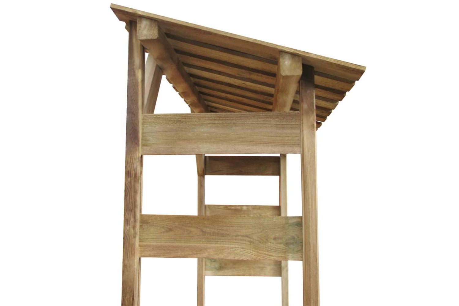 vidaXL 42956 Firewood Storage Shed 150x44x176cm Impregnated Pinewood-4