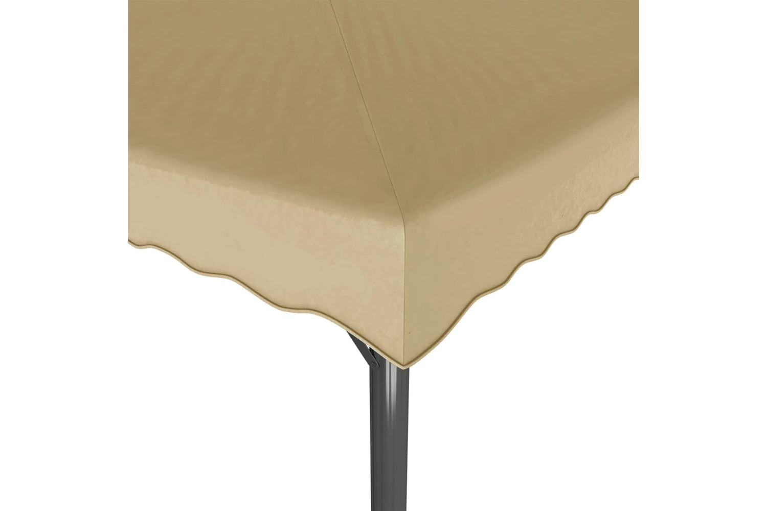 Vidaxl 318522 Gazebo Taupe 3x3 M Aluminium And Steel-3