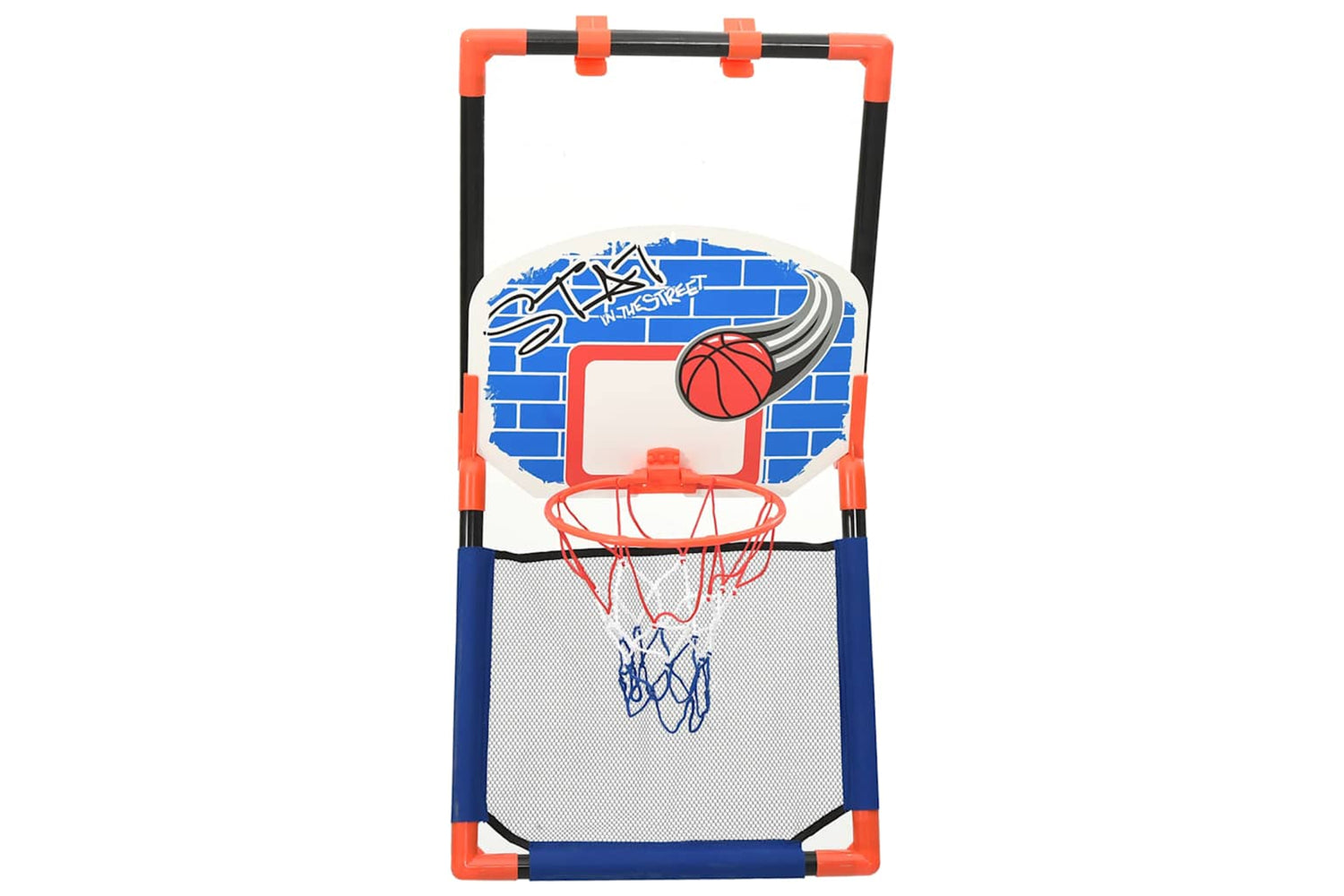 Vidaxl Children Basketball Set Multifunctional Floor And Wall-3