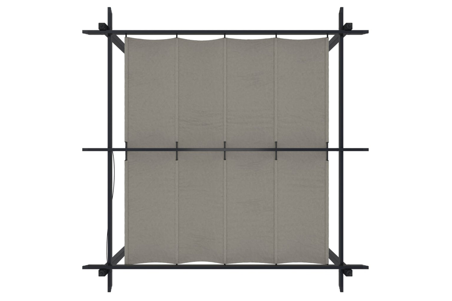 Vidaxl 318534 Garden Gazebo With Retractable Roof 3x3 M Cream-6