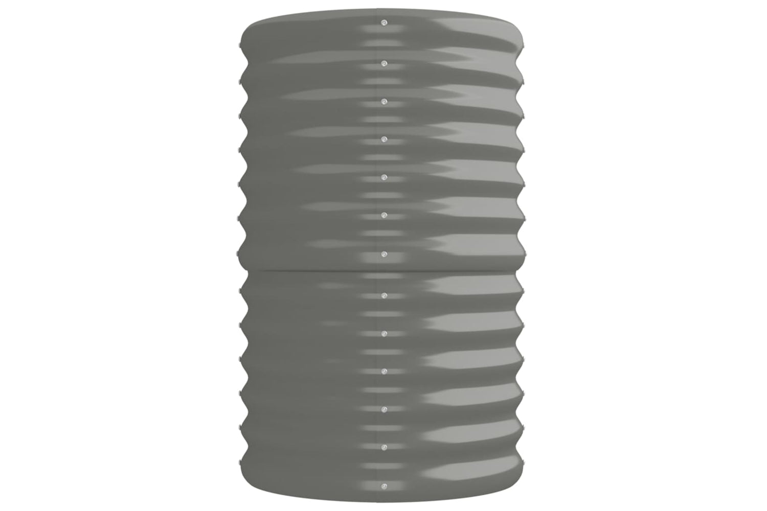 vidaXL 318899 Garden Raised Bed Powder-coated Steel 224x40x68cm Grey-3