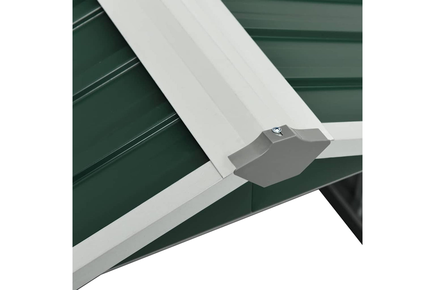 vidaXL 150907 Garden Robot Lawnmower Shed 92x97x63cm Galvanised Steel Green-6