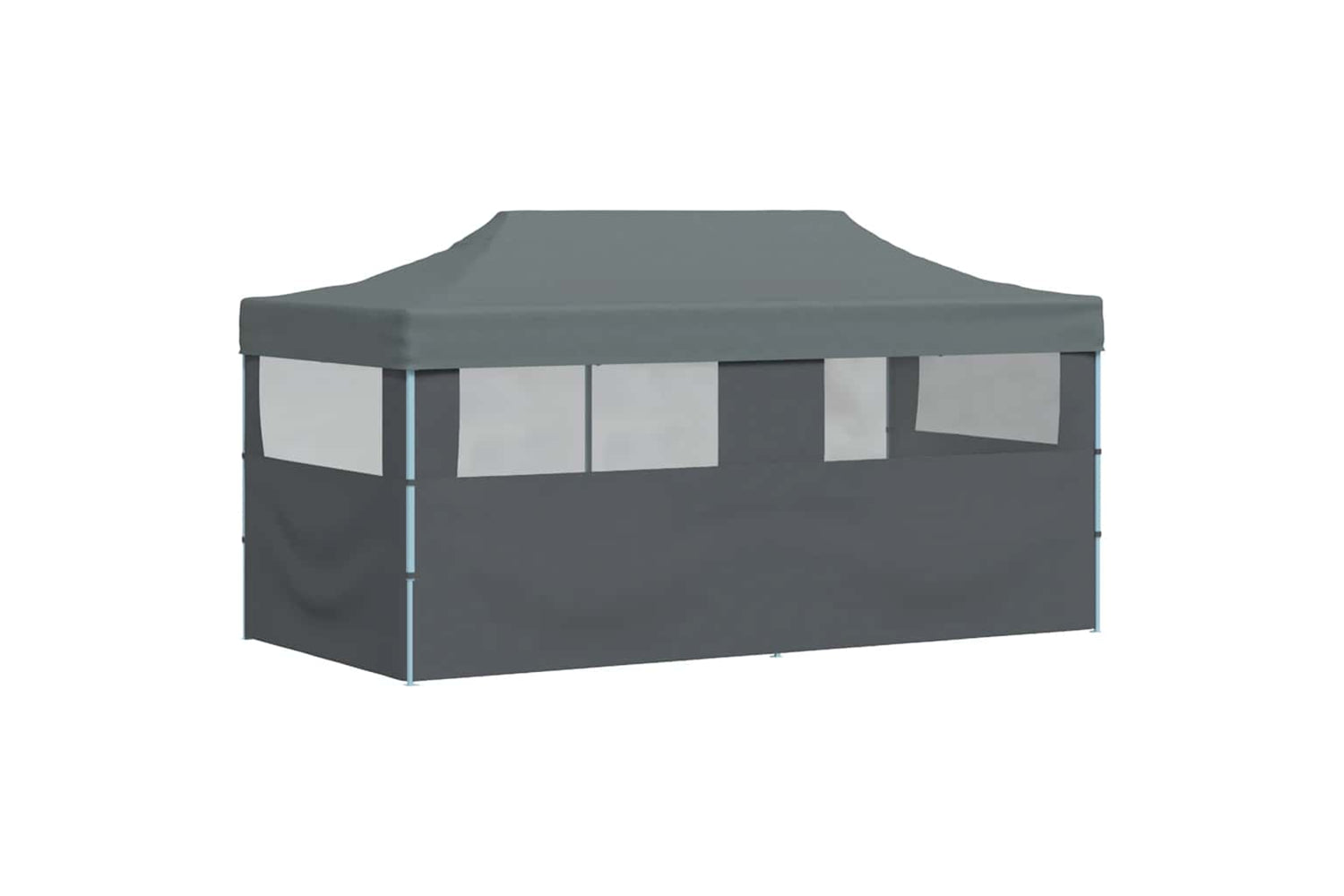 Vidaxl 44966 Folding Pop-up Partytent With Sidewalls 3x6 M Anthracite-6